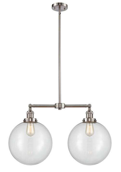 Linear/Island 2 Light Bar by Innovations ( 405 | 209-SN-G202-12 Franklin Restoration ) 