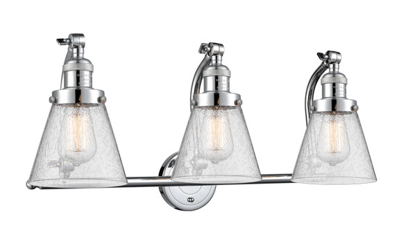 Bathroom Fixtures Three Lights by Innovations ( 405 | 515-3W-PC-G64-LED Franklin Restoration ) 