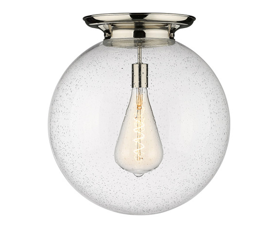Flush Mounts Glass Down by Innovations ( 405 | 221-1F-PN-G204-18 Essex ) 