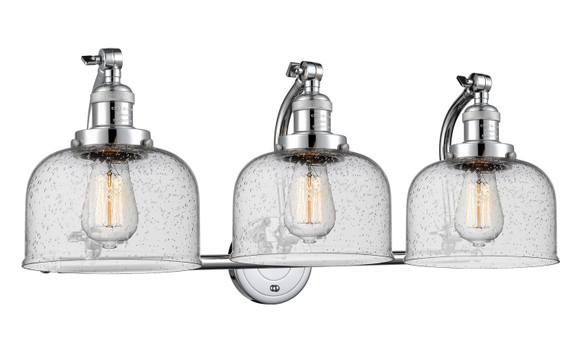 Bathroom Fixtures Three Lights by Innovations ( 405 | 515-3W-PC-G74-LED Franklin Restoration ) 