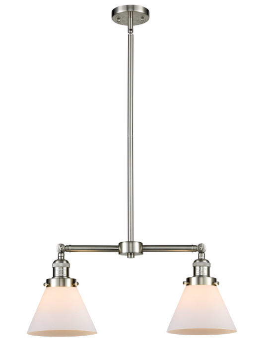 Mid. Chandeliers Glass Down by Innovations ( 405 | 209-SN-G41-LED Franklin Restoration ) 
