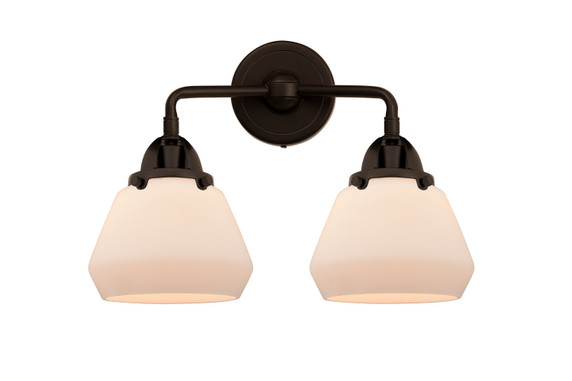Bathroom Fixtures Two Lights by Innovations ( 405 | 288-2W-OB-G171 Nouveau 2 ) 