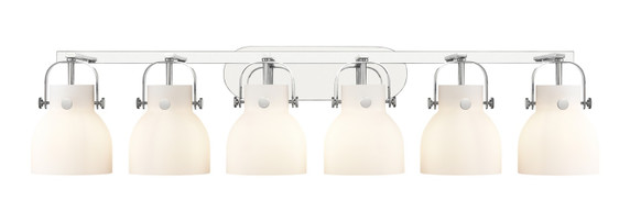 Bathroom Fixtures Five+Lights by Innovations ( 405 | 423-6W-PC-G412-6WH Downtown Urban ) 