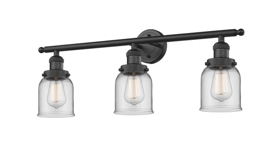 Bathroom Fixtures Three Lights by Innovations ( 405 | 205-BK-G52-LED Franklin Restoration ) 