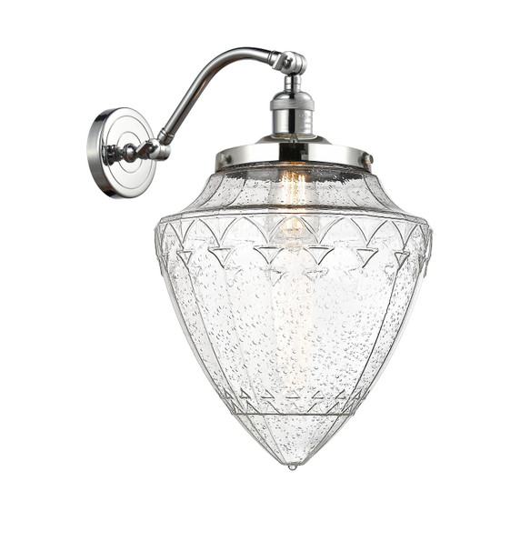 Sconces Single Glass by Innovations ( 405 | 515-1W-PC-G664-12 Franklin Restoration ) 