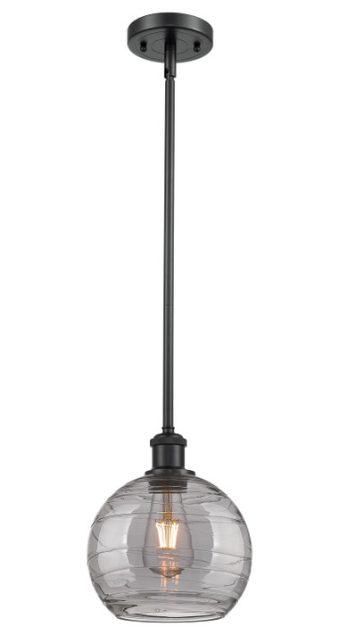 Mini Pendants Glass Down by Innovations ( 405 | 516-1S-BK-G1213-8SM Ballston ) 