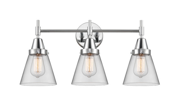 Bathroom Fixtures Three Lights by Innovations ( 405 | 447-3W-PC-G62-LED Caden ) 