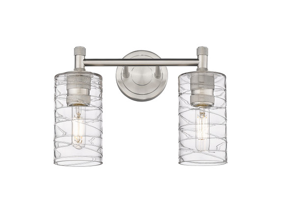 Bathroom Fixtures Two Lights by Innovations ( 405 | 434-2W-SN-G434-7DE Downtown Urban ) 