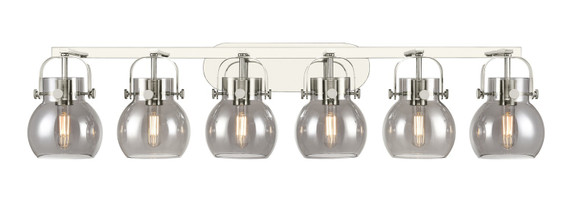 Bathroom Fixtures Five+Lights by Innovations ( 405 | 423-6W-PN-G410-6SM Downtown Urban ) 