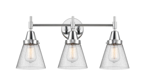 Bathroom Fixtures Three Lights by Innovations ( 405 | 447-3W-PC-G64-LED Caden ) 