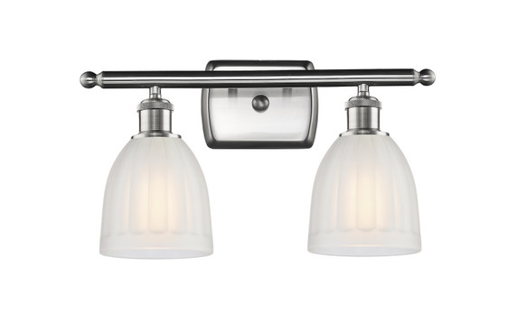 Bathroom Fixtures Two Lights by Innovations ( 405 | 516-2W-SN-G441 Ballston ) 