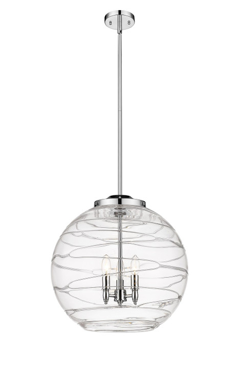Pendants Sphere by Innovations ( 405 | 221-3S-PC-G1213-18-LED Ballston ) 