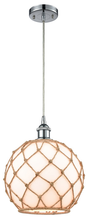 Pendants Glass Down by Innovations ( 405 | 516-1P-PC-G121-10RB-LED Ballston ) 