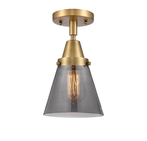 Semi-Flush Mts. Glass Down by Innovations ( 405 | 447-1C-BB-G63-LED Caden ) 