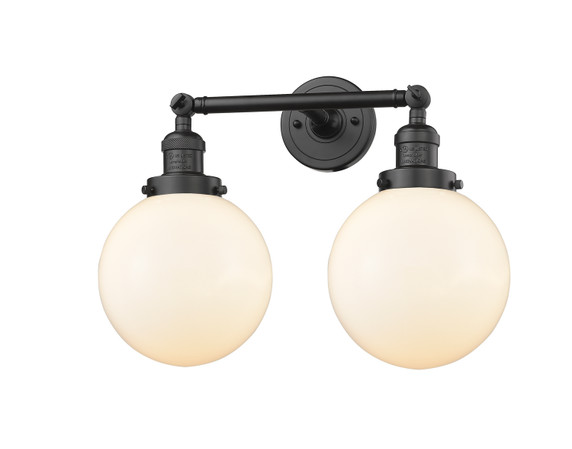 Bathroom Fixtures Two Lights by Innovations ( 405 | 208-OB-G201-8 Franklin Restoration ) 