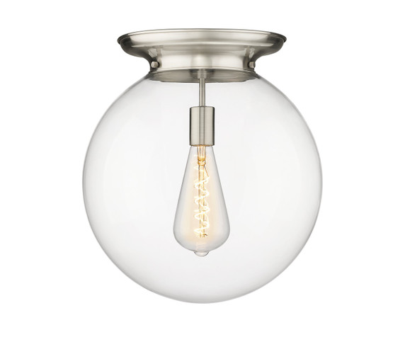 Flush Mounts Glass Down by Innovations ( 405 | 221-1F-SN-G202-16 Essex ) 