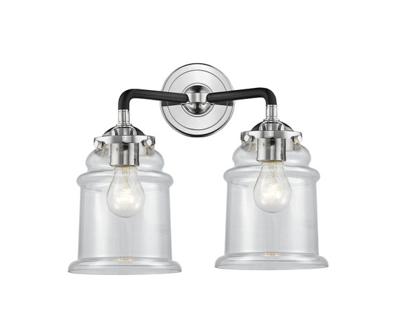 Bathroom Fixtures Two Lights by Innovations ( 405 | 284-2W-BPN-G182 Nouveau ) 