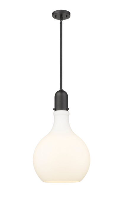 Pendants Glass Down by Innovations ( 405 | 492-1S-BK-G581-14 Auralume ) 