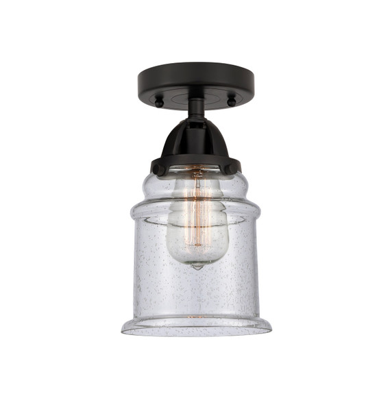 Semi-Flush Mts. Cage by Innovations ( 405 | 288-1C-BK-G184-LED Nouveau 2 ) 