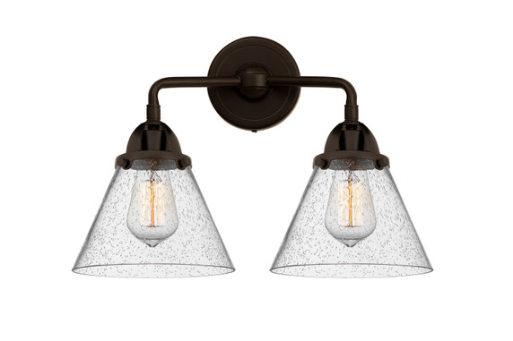 Bathroom Fixtures Two Lights by Innovations ( 405 | 288-2W-OB-G44 Nouveau 2 ) 