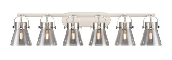 Bathroom Fixtures Five+Lights by Innovations ( 405 | 423-6W-SN-G411-6SM Downtown Urban ) 