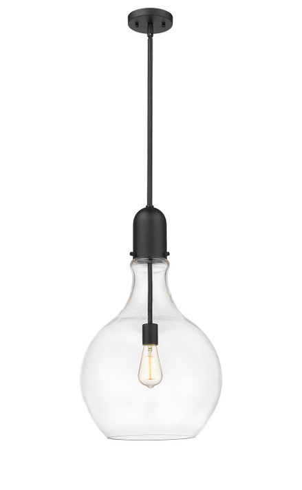 Pendants Glass Down by Innovations ( 405 | 492-1S-BK-G582-14-LED Auralume ) 