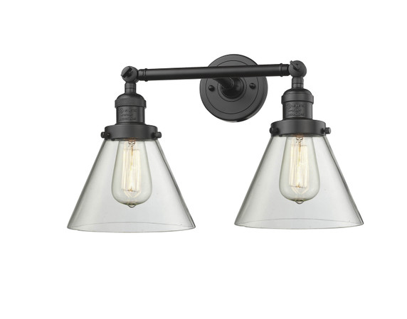 Bathroom Fixtures Two Lights by Innovations ( 405 | 208-OB-G42 Franklin Restoration ) 