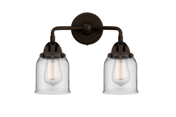 Bathroom Fixtures Two Lights by Innovations ( 405 | 288-2W-OB-G52 Nouveau 2 ) 