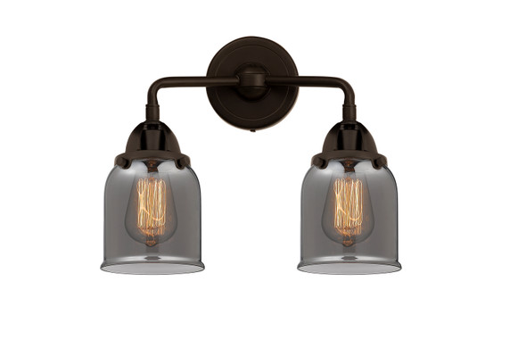 Bathroom Fixtures Two Lights by Innovations ( 405 | 288-2W-OB-G53 Nouveau 2 ) 