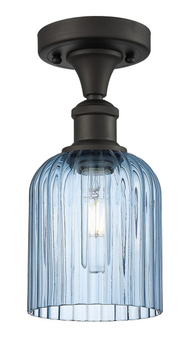 Semi-Flush Mts. Glass Down by Innovations ( 405 | 516-1C-OB-G559-5BL Ballston ) 