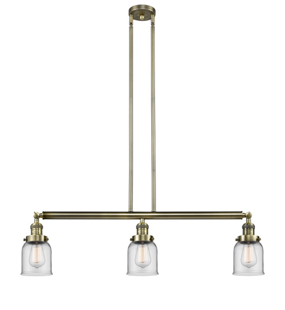 Linear/Island 3 Light Bar by Innovations ( 405 | 213-AB-G52 Franklin Restoration ) 