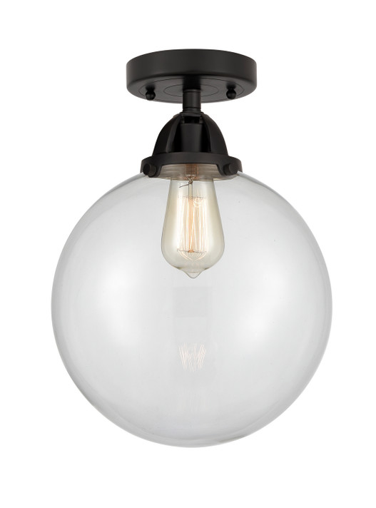 Semi-Flush Mts. Cage by Innovations ( 405 | 288-1C-BK-G202-10 Nouveau 2 ) 
