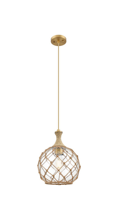 Mini Pendants Glass Down by Innovations ( 405 | 415-1PR-BB-G122-10RB Ballston ) 