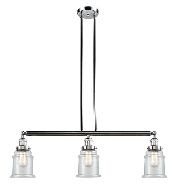 Linear/Island 3 Light Bar by Innovations ( 405 | 213-PC-G182 Franklin Restoration ) 