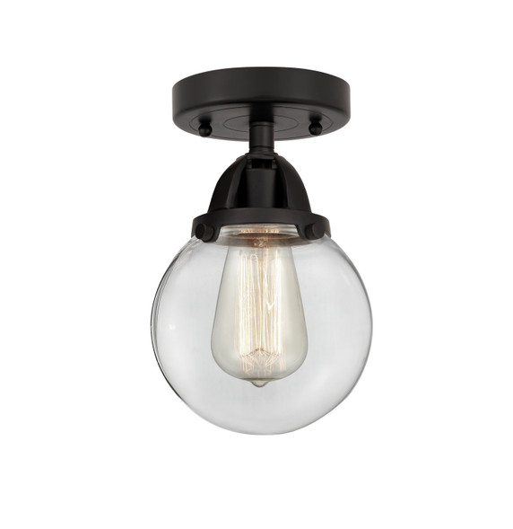 Semi-Flush Mts. Cage by Innovations ( 405 | 288-1C-BK-G202-6 Nouveau 2 ) 