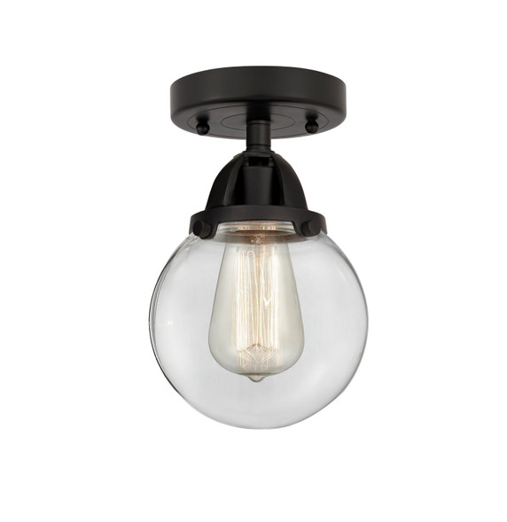 Semi-Flush Mts. Cage by Innovations ( 405 | 288-1C-BK-G202-6-LED Nouveau 2 ) 