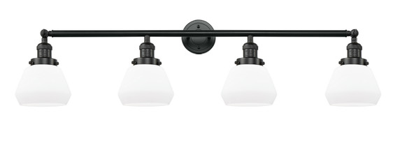 Bathroom Fixtures Four Lights by Innovations ( 405 | 215-BK-G171-LED Franklin Restoration ) 
