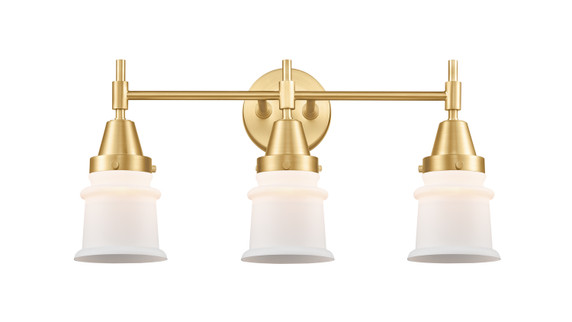Bathroom Fixtures Three Lights by Innovations ( 405 | 447-3W-SG-G181S-LED Caden ) 