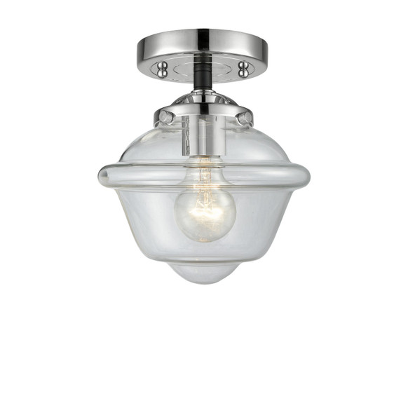 Semi-Flush Mts. Glass Down by Innovations ( 405 | 284-1C-BPN-G532-LED Nouveau ) 