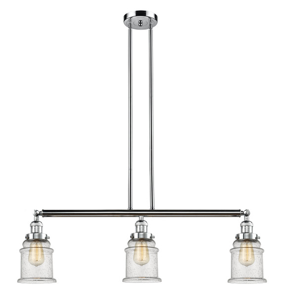 Linear/Island 3 Light Bar by Innovations ( 405 | 213-PC-G184-LED Franklin Restoration ) 