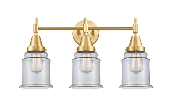 Bathroom Fixtures Three Lights by Innovations ( 405 | 447-3W-SG-G182-LED Caden ) 
