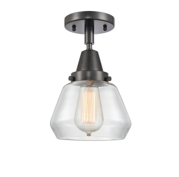 Semi-Flush Mts. Glass Down by Innovations ( 405 | 447-1C-BK-G172 Caden ) 