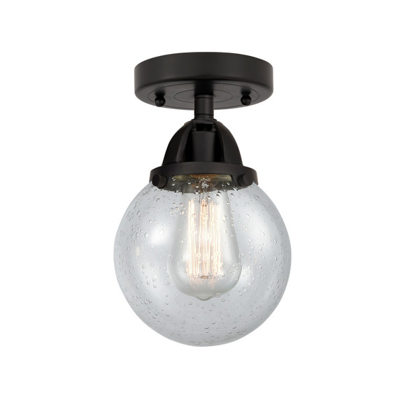 Semi-Flush Mts. Cage by Innovations ( 405 | 288-1C-BK-G204-6-LED Nouveau 2 ) 