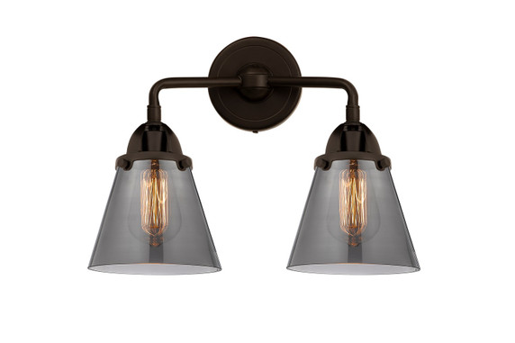 Bathroom Fixtures Two Lights by Innovations ( 405 | 288-2W-OB-G63-LED Nouveau 2 ) 