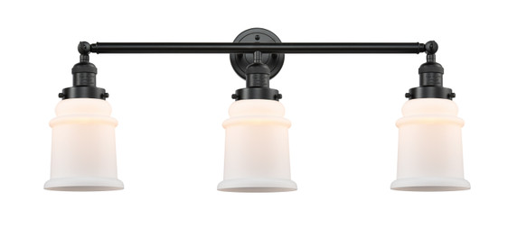 Bathroom Fixtures Three Lights by Innovations ( 405 | 205-OB-G181 Franklin Restoration ) 