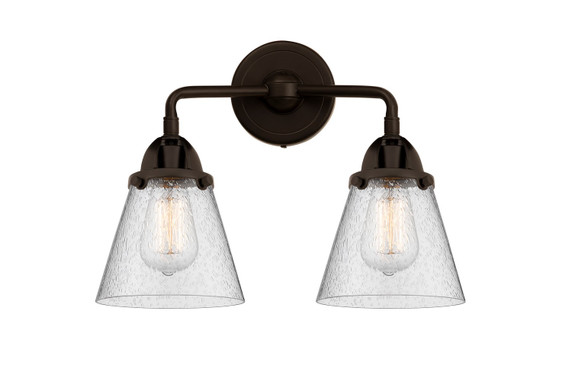 Bathroom Fixtures Two Lights by Innovations ( 405 | 288-2W-OB-G64-LED Nouveau 2 ) 