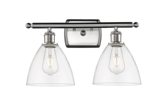 Bathroom Fixtures Two Lights by Innovations ( 405 | 516-2W-SN-GBD-752 Ballston ) 
