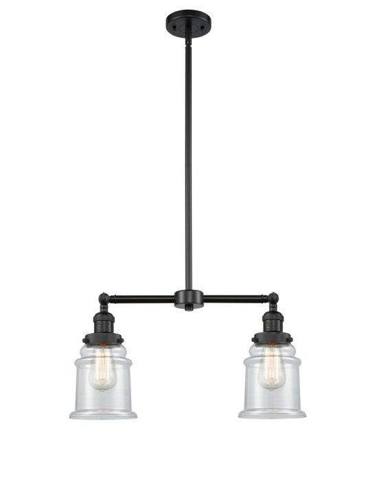 Linear/Island 2 Light Bar by Innovations ( 405 | 209-BK-G182-LED Franklin Restoration ) 
