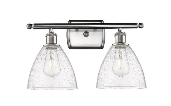 Bathroom Fixtures Two Lights by Innovations ( 405 | 516-2W-SN-GBD-754 Ballston ) 