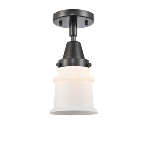 Semi-Flush Mts. Glass Down by Innovations ( 405 | 447-1C-BK-G181S Caden ) 